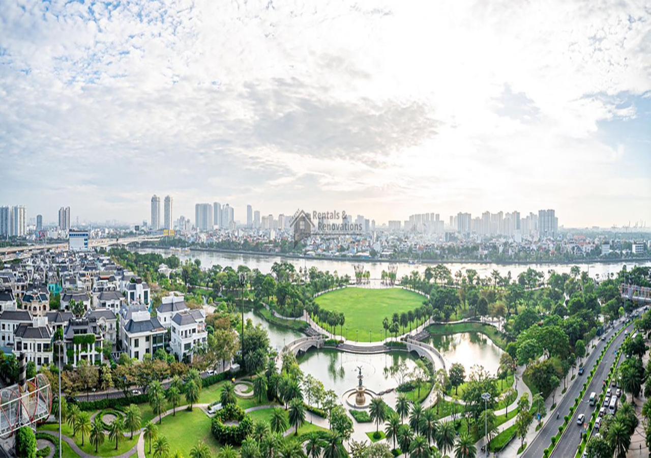 The Vinhomes Central Park Apartments - The Buildings Surrounding Landmark 81 Ho Chi Minh City Bagian luar foto